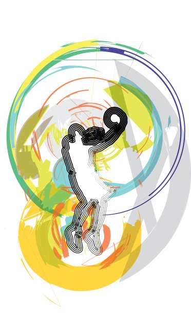 篮球运动员在行动中图片下载