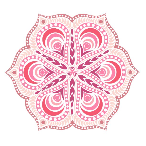 装饰性的圆形花边图案圆形背景图片下载