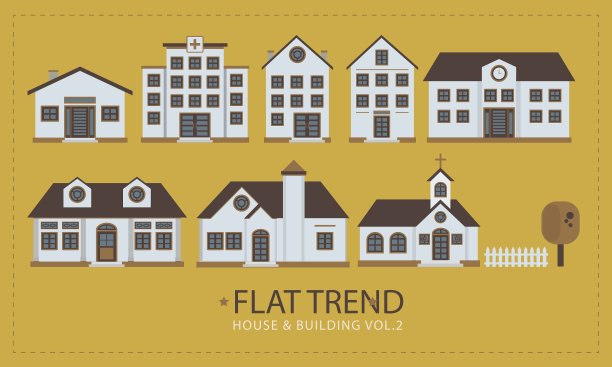 Flat House Vol 02信息图表图片下载