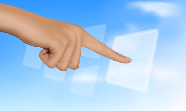 手触摸按钮图片下载