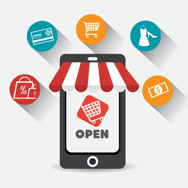 购物的设计图片下载