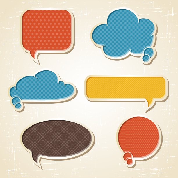 折纸语音气泡集图片下载