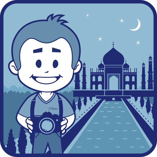 挑逗与摄影师游历印度图片下载