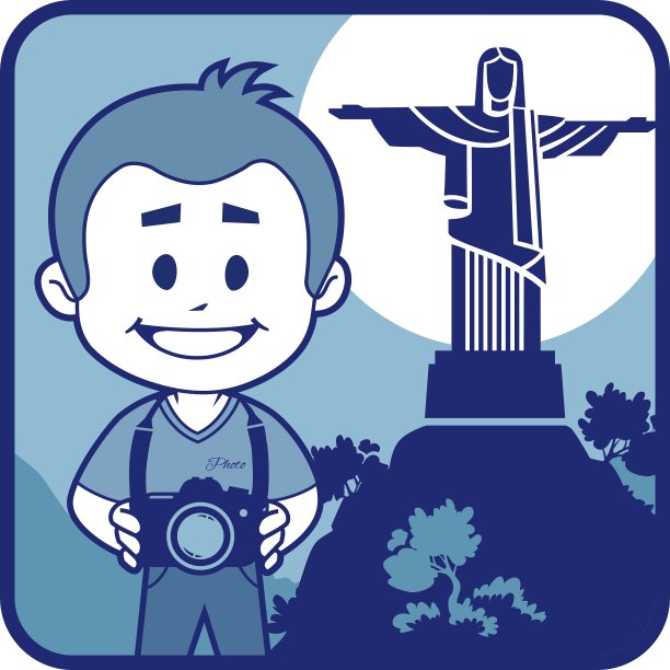 挑逗与摄影师游历巴西图片下载