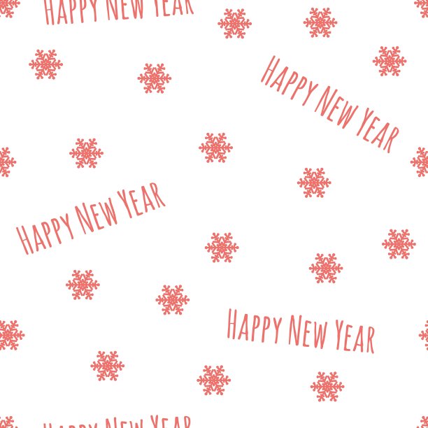 无缝背景与雪花图片下载