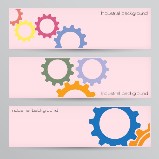 工业横幅背景概念图片下载