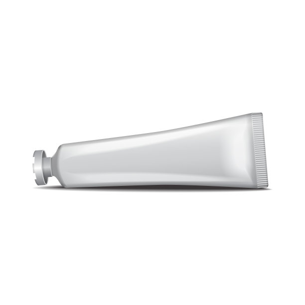 矢量模拟管霜、凝胶、护肤品、牙膏。为您的设计做好准备。包装模型模板图片下载