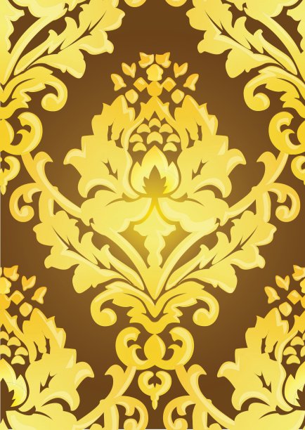 金色的模式图片下载