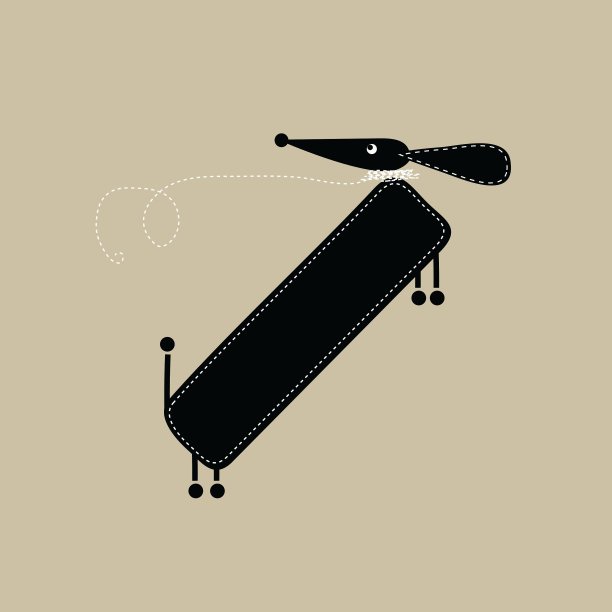 有趣的狗框架图片下载