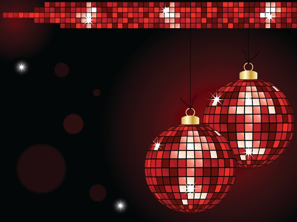 圣诞镜子球的小玩意图片下载