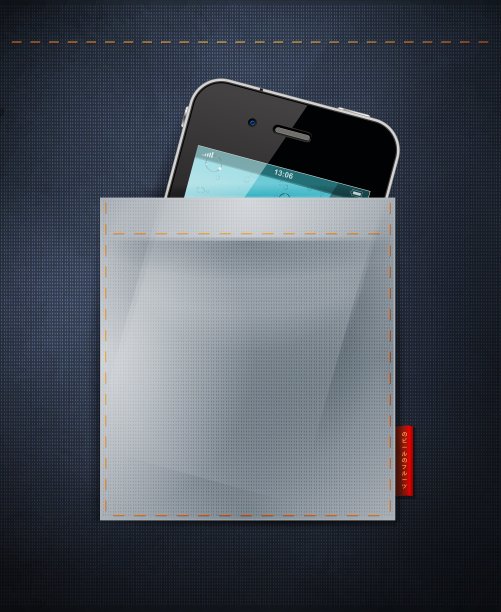 牛仔裤口袋里的手机图片下载