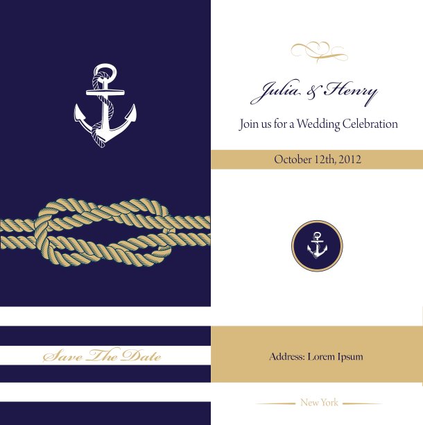 婚礼邀请卡图片下载