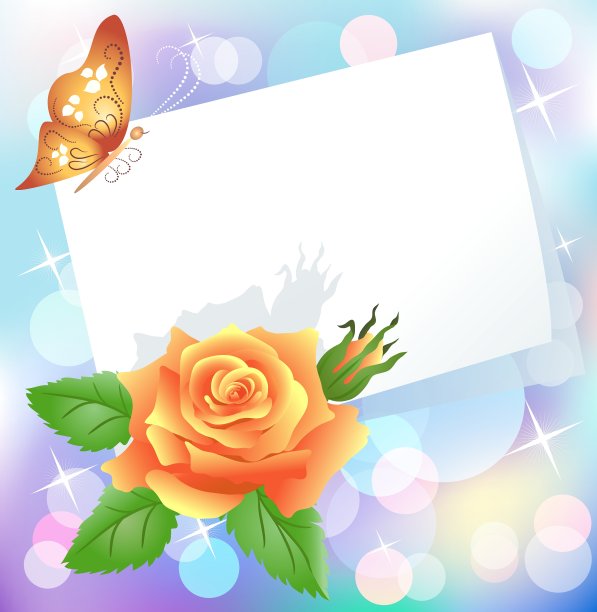 玫瑰和纸图片下载