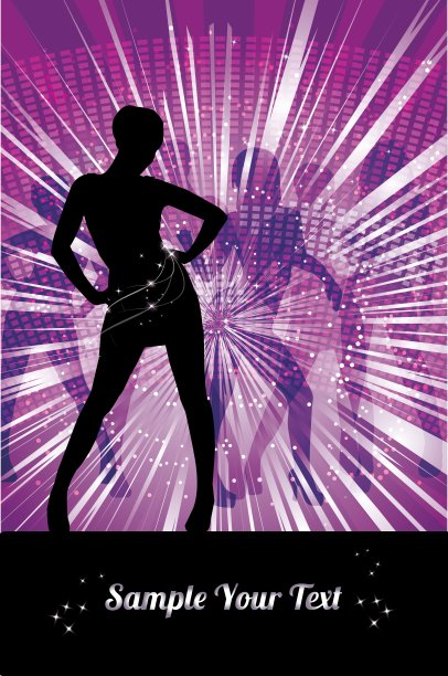 迪斯科背景图片下载