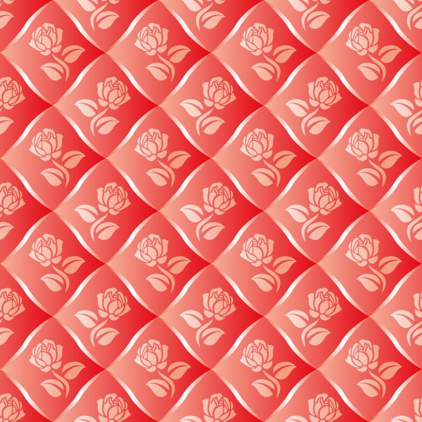 红色背景，玫瑰图片下载