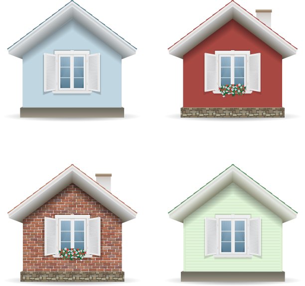 集建筑立面图片下载