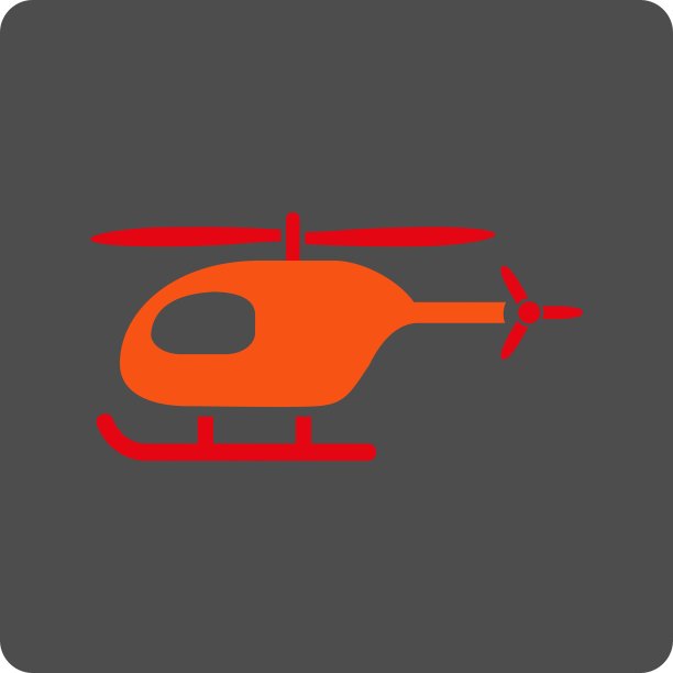 直升机圆形方形按钮图片下载