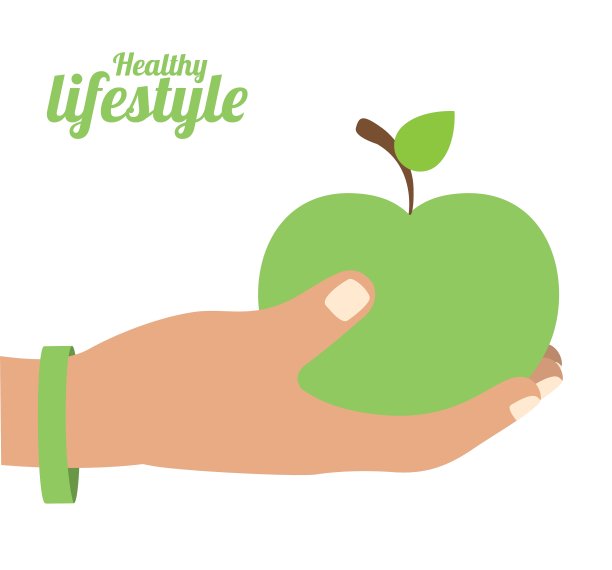 健康的生活方式设计图片下载