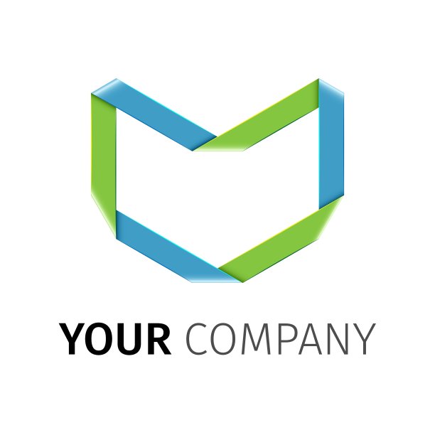 抽象的彩色标识图片下载