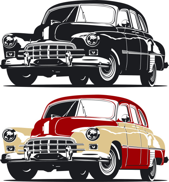 复古豪华轿车图片下载