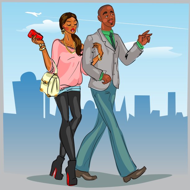 两个年轻人图片下载