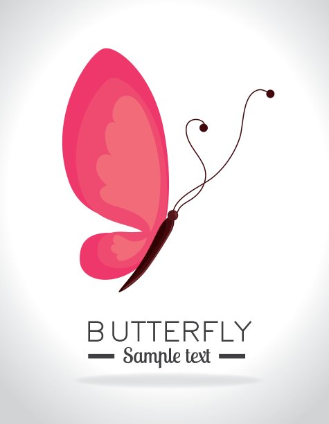 蝴蝶设计图片下载