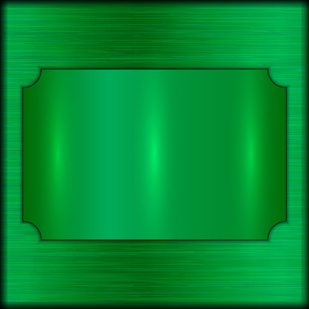 抽象拉丝绿奖板图片下载