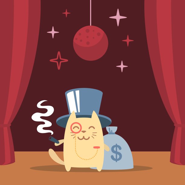 性格富有的绅士在一个帽筒和一个图片下载