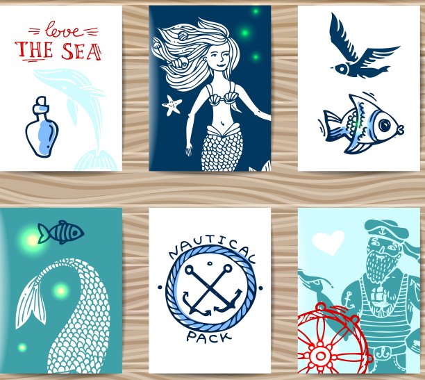 水手和美人鱼图片下载