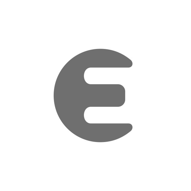 字母E标志概念图标图片下载