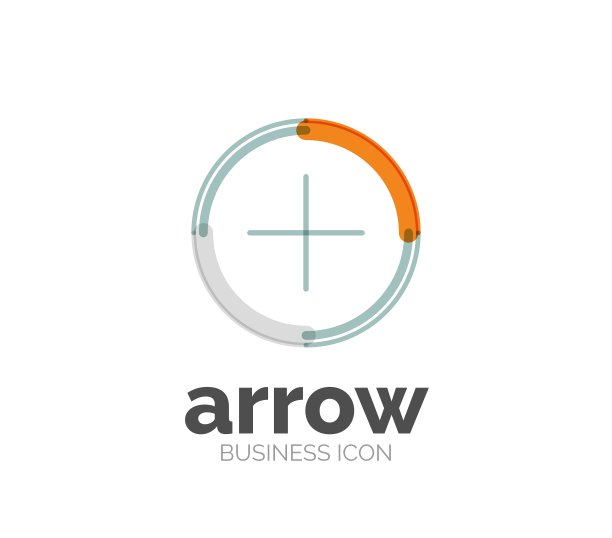 简约线条设计标志图片下载