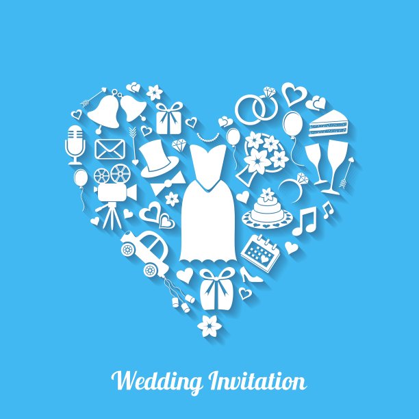 婚礼的邀请图片下载