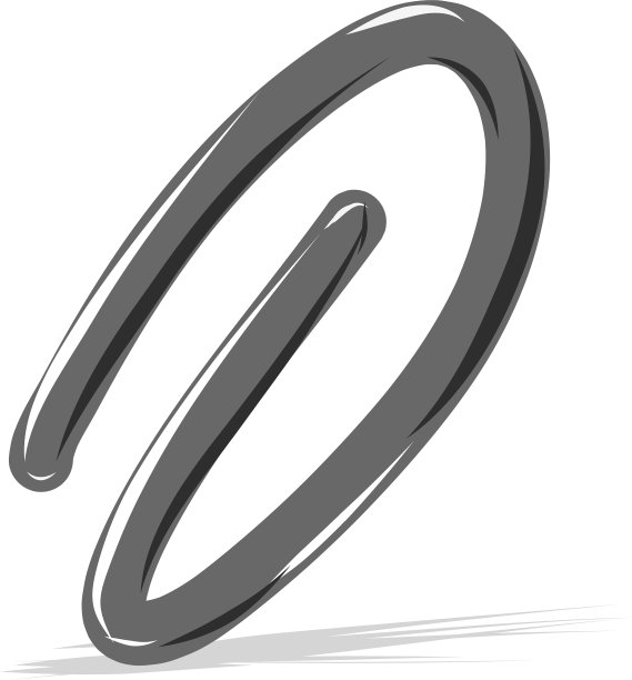 回形针卡通小品图片下载