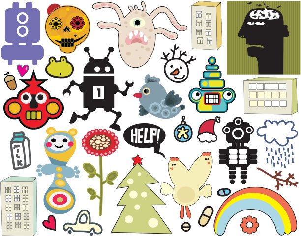 各种各样的物品图片下载