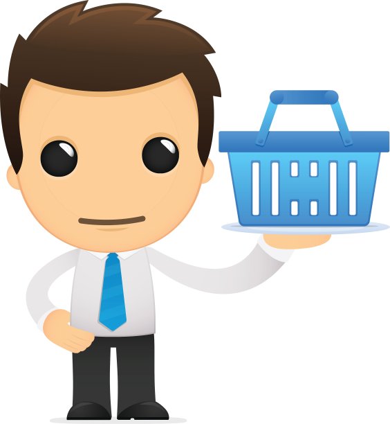 有趣的卡通办公室职员图片下载