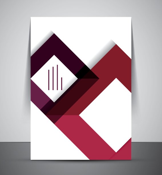 CMYK企业传单模板图片下载