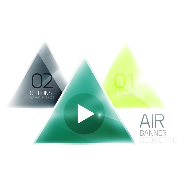 空气三角形抽象背景图片下载
