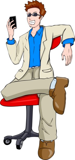 有手机的男人图片下载