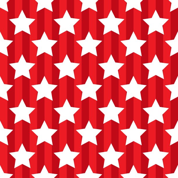 无缝图案与明星爱国美图片下载