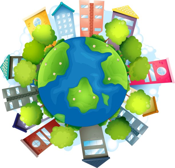 地球上有人造建筑和图片下载