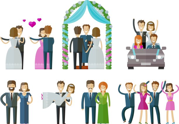 婚礼婚礼标志设计图片下载