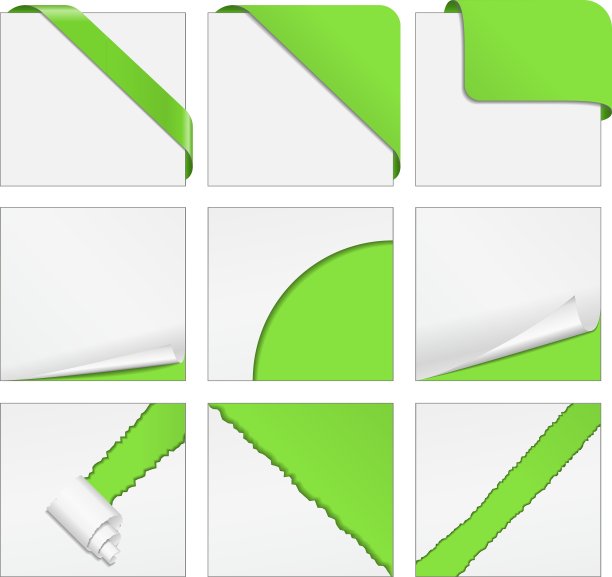 角落的设计元素图片下载