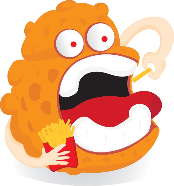 胚芽怪物卡通图片下载