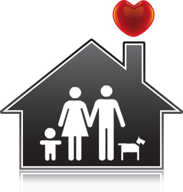 家庭的房子图片下载