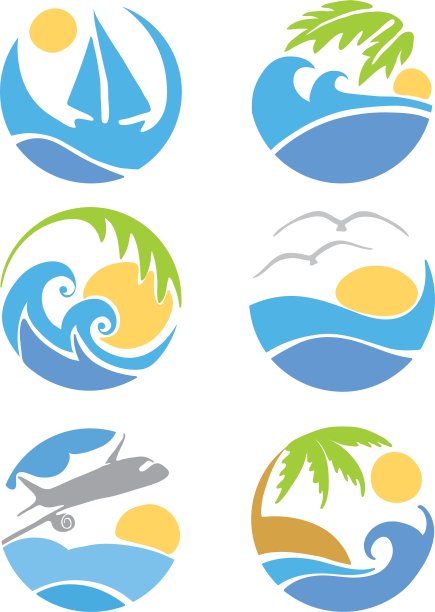 设置图标-旅行和度假图片下载