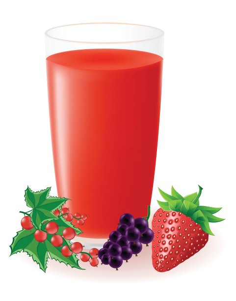 草莓汁图片下载