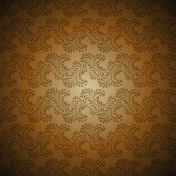 复古花无缝图案图片下载