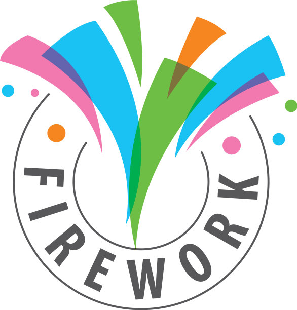 标识的烟花图片下载