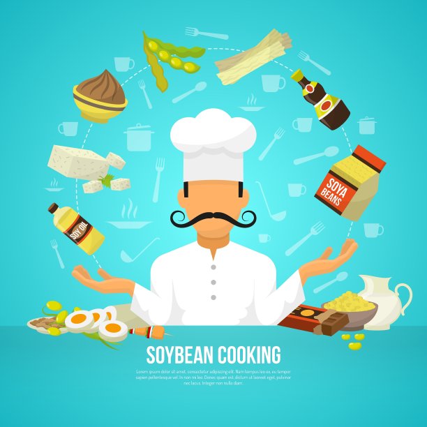 豆类食品的概念图片下载