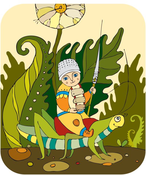 男人骑蚱蜢图片下载